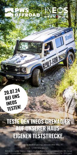 News - INEOS Grenadier Test-Event am 20.07.2024 