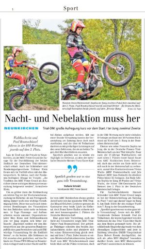 Nacht- und Nebelaktion muss her